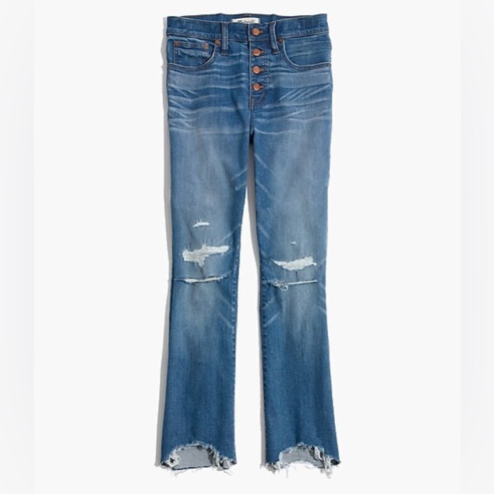 Cali Demi-Boot Jeans | Bronson Wash: Button-Front Edition | Size 23